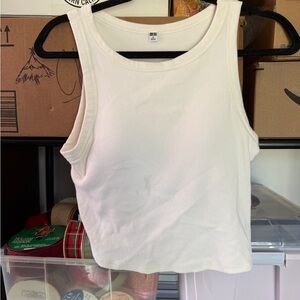 Women's Cream Tank Top